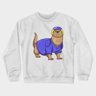 Otter American Football Crewneck Sweatshirt